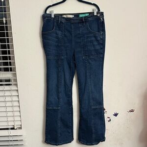 High rise boot cut 16w